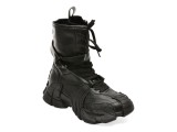 Ghete GRYXX negre, 2162, din piele ecologica