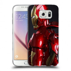 Husa Samsung Galaxy S7 Edge G935 Silicon Gel Tpu Model Iron Man foto