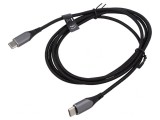 Cablu USB C 2.0 1.5m Negru 480Mbps, Vention