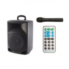 Boxa portabila activaSal PAB 20A, bluetooth, radio FM, USB/SD/SDHC/MMC , HI-FI, Karaoke, Bass-Reflex Mania Tools foto