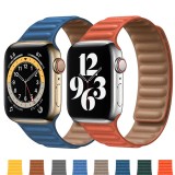 Cumpara ieftin Curea din piele magnetica Apple Watch 8 7 6 5 4 42mm / 44mm / 45mm / Ultra 49mm