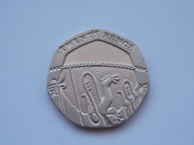 20 PENCE 2015 -GBR foto