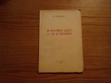 LA FRONTIERE OUEST DE LA ROUMANIE - St. Manciulea - 1940, 77 p. + 7 harti, Alta editura