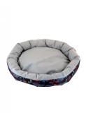 Culcus din material impermeabil pentru caine pisica model Camuflaj 77 cm, AVEX