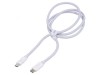 Cablu USB 2.0 USB C 1m alb High Speed, Baseus