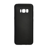 Husa Samsung S8 Spacer, negru, grosime 1 mm, material flexibil TPU, ColorFull Matt Ultra negru &quot;SPT-MUT-SA.S8&quot;