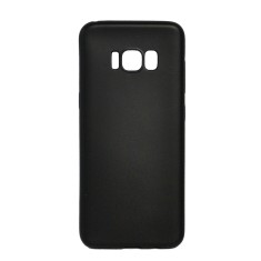Husa Samsung S8 Spacer, negru, grosime 1 mm, material flexibil TPU, ColorFull Matt Ultra negru &quot;SPT-MUT-SA.S8&quot;