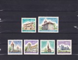 ROMANIA 1967 LP 650 MONUMENTE ISTORICE SERIE MNH