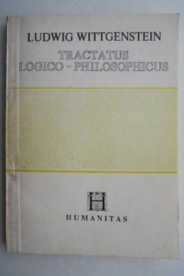 Tractatus Logico-Philosophicus &amp;ndash; Ludwig Wittgenstein foto
