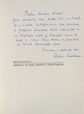 Eminescu si limba poetica a inaintasilor Stefan Munteanu cu autograf dedicatie