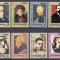 ROMANIA 2003 LP 1604 PERSONALITATI I LP 1612 PERSONALITATI II SERII MNH
