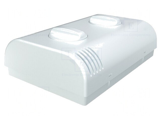 Carcasă de montare pe perete ABS albă 80x120x33.2mm