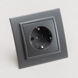 Priză Schuko 16A fume Zena - ELBI