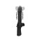 Vibrator Realist Hand Held, Vibrating&amp;Thrusting, Silicon Lichid, Negru, USB