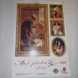 Calendar 2014-MARI PICTORI ROMANI,ilustratii tablouri-picturi celebre,Lipsa 2 fi