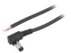 Cablu Alimentare DC 5,5/2,1 Negru 1,5m, Bq Cable