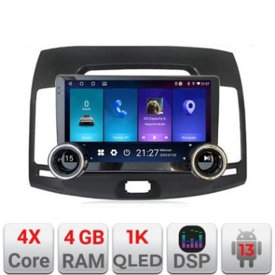 Navigatie Hyundai Elantra 2007-2011 Kit-2009 Edotec 4+64 10.5 inch Incell 1K android Wifi 5Ghz gps internet CarStore Technology foto