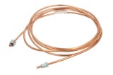 Conducta frana cupru cu niplu diametru 4,75 mm, filet 2 interior/filet 1 exterior, Grosime perete 0,9 mm, filet M10x1/M10x1, lungime 3000 mm