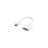 Convertor HDMI la VGA cu audio de 3.5mm și sursă de alimentare USB-Culoare Alb