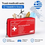 Cumpara ieftin Trusa de prim ajutor auto DIN 13164-2022 Standard european care acopera noile cerinte din Grecia