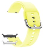 Curea din silicon compatibila cu Samsung Galaxy Watch8 40mm, Lemon Yellow