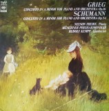 Vinil LP "Japan Press" # Grieg , Schumann , Nelson Freire, Rudolf Kempe &ndash; Piano Concerto A Minor, Op. 16 / Piano Concerto A Minor, Op. 54 (EX)