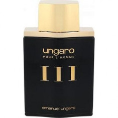 Emanuel Ungaro Homme III Gold &amp;amp;amp; Bold Limited Edition Eau de Toilette pentru barba?i 100 ml foto