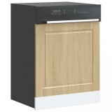 Gossi panou pentru masina de spalat vase stejar sonoma lemn prelucrat