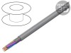 Cablu fără halogen UNITRONIC&reg; LiHCH 8x0,34mm2 60V gri-bej