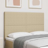 Tăblie de pat design simplu, gri verde deschis, 140 cm, raiat