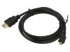 Cablu HDMI 1.4 la Micro HDMI 1.8m Negru