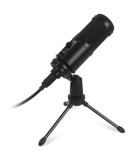 Microfon Gaming Varr VGMTB2 Cardioid, USB, Trepied, Studio/Podcast/Vlog, Compatibil PC/Laptop/Tableta/Smartphone/Xbox