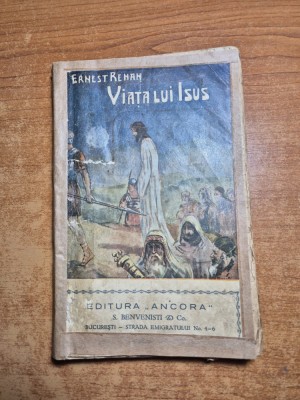 viata lui isus - ernest rehan - din anii &amp;#039;30 -&amp;#039;40 foto