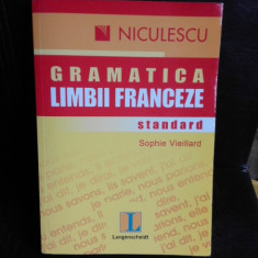 Gramatica limbii franceze standard - Sophie Vieillard