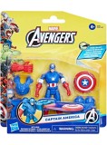 Marvel Avengers Battle Gear Captain America Action Figure (f9341)