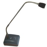 Microfon conferinte cu stativ D-30, 54 cm, Negru, Azusa