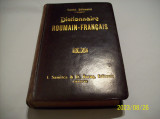 dictionar roman-francez, saineanu - 1909