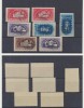 ROMANIA 1948 Saptamana presei democrate serie 7 timbre cu supratipar MNH, Istorie, Nestampilat