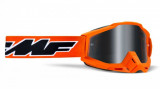 Ochelari Enduro MX FMF Powerbomb Rocket Orange Mirror Silver