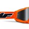 Ochelari Enduro MX FMF Powerbomb Rocket Orange Mirror Silver