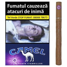 Tigari/tutun de foi click Camel Activate Cigarillos Purple foto