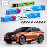 Cumpara ieftin Stergatoare Lexus RZ XE40 01.2023-prezent Set Fata si Spate Flat Premium TeamCar