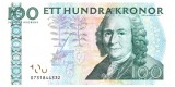 Suedia 100 Koroane Kronor 2010 P-65c Seria 0731844332