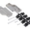 Conector Carcasă ecranat 90&deg;