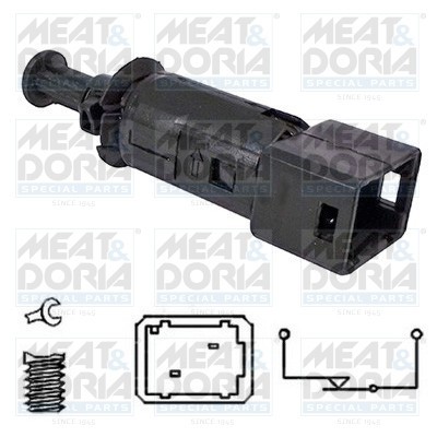 MEAT &amp; DORIA 35032 Comutator lumini frana