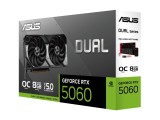 ASUS Dual GeForce RTX 5060 OC 8GB GDDR7 , PCIe 5.0, Dual, Fan, 3A DP + HDMI