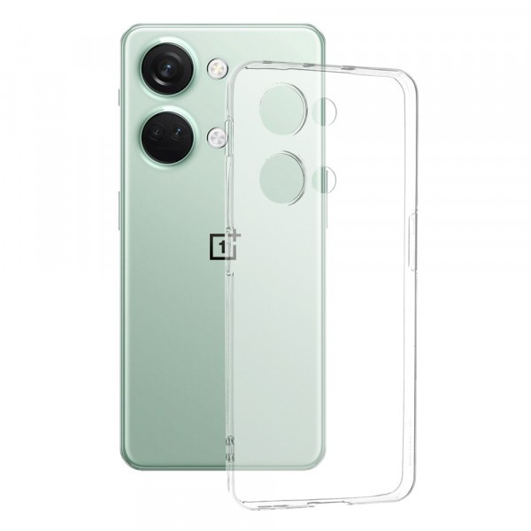 Husa pentru OnePlus Nord 3, Techsuit, Clear, Transparenta
