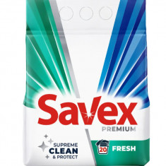 Detergent de rufe Savex Premium, Fresh, automat, 2 kg