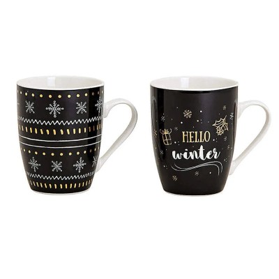 Cana portelan model Craciun 300 ml foto