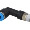 Racord Push-In Filetat 90&deg; - 0,95-6 bar